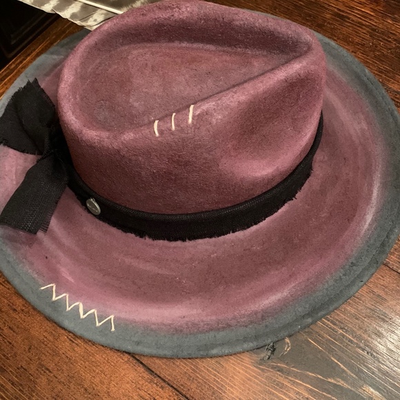 Hand Painted Fedora Hat